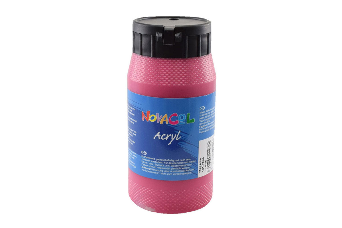NOVACOL - Acryl 500 ml - magenta Avantgarde BLS GmbH, Kopernikusstraße 1, 74670 Forchtenberg; Kontakt: mail@bls.de