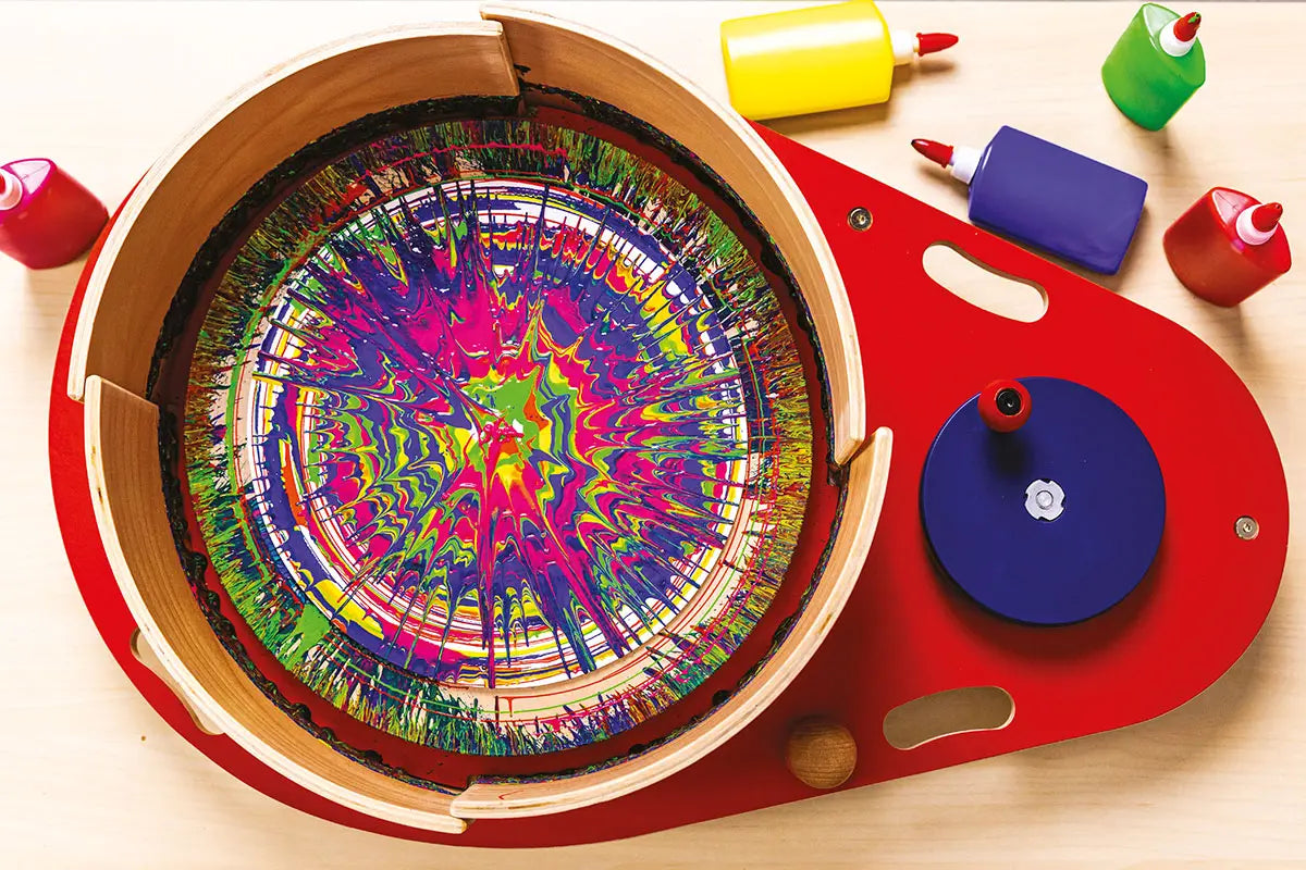 Farborgel - Holz - Farbschleuder - CHiLA ...einfach gutes Spielzeug!