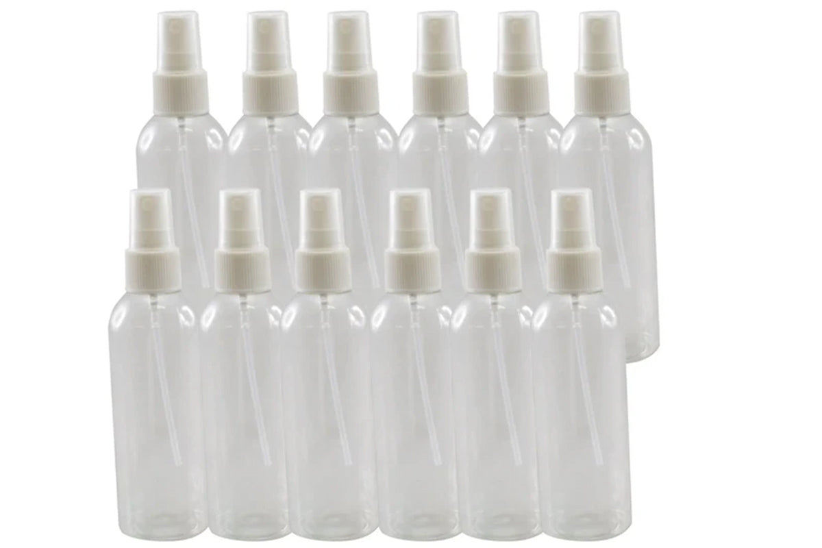 Flacons pulvérisateurs vides de 100 ml - Lot de 12