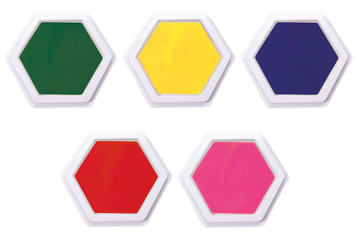 Mega-Stempelkissen - Set 5 Avantgarde BLS GmbH, Kopernikusstraße 1, 74670 Forchtenberg; Kontakt: mail@bls.de