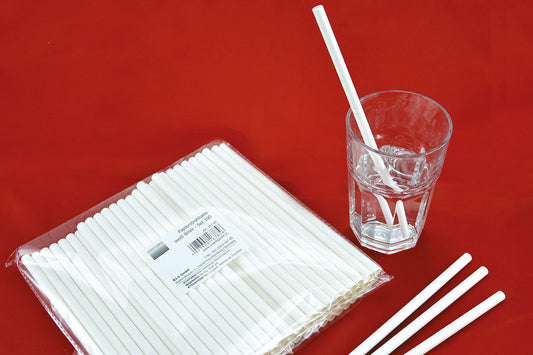 Papierstrohhalm 8mm - Set 100 Avantgarde BLS GmbH, Kopernikusstraße 1, 74670 Forchtenberg; Kontakt: mail@bls.de