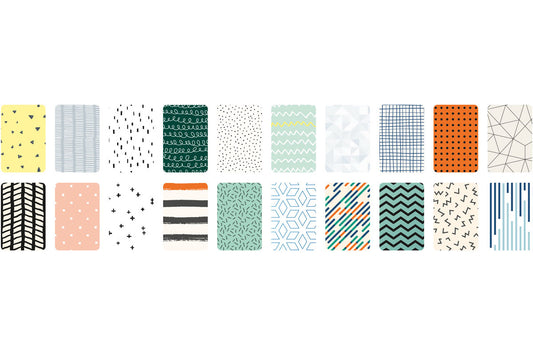 Bloc-notes à motif - Minimaliste