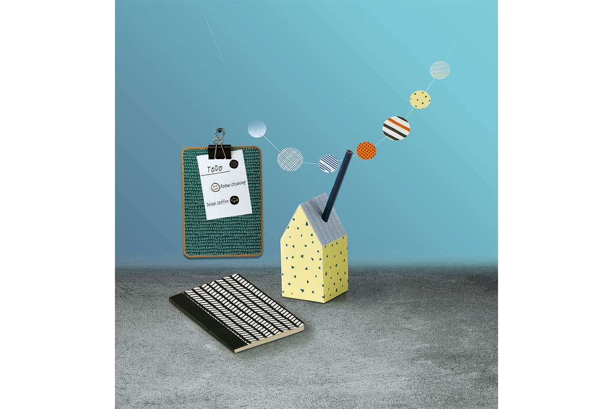 Bloc-notes à motif - Minimaliste