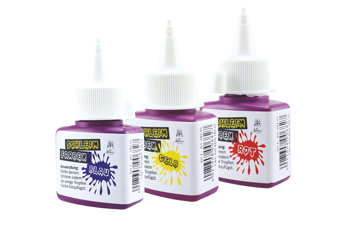 Schleim Farben - Set 3 daVinci BLS GmbH, Kopernikusstraße 1, 74670 Forchtenberg; Kontakt: mail@bls.de