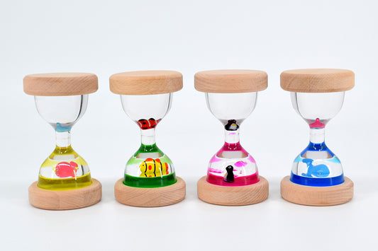Sablier liquide - bois