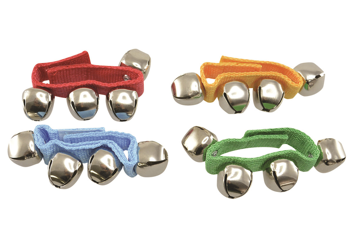 Schellenbänder - Set 4 tirila instruments BLS GmbH, Kopernikusstraße 1, 74670 Forchtenberg; Kontakt: mail@bls.de