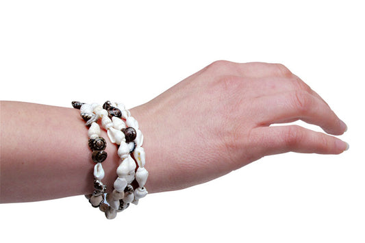Muschelarmbänder - Set 12 Forchtenberger Puzzle & Spiele BLS GmbH, Kopernikusstraße 1, 74670 Forchtenberg; Kontakt: mail@bls.de