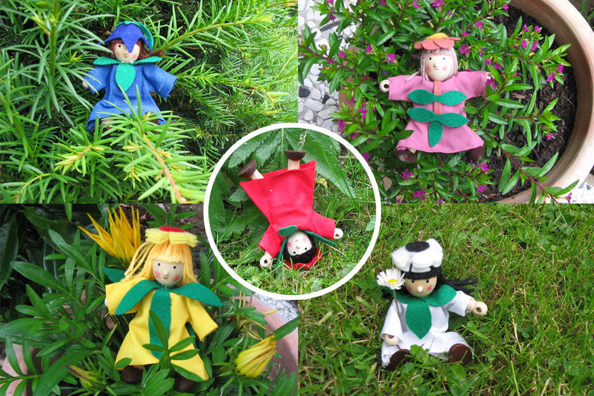 Winzling Biegepuppen Set - Blumenkinder Winzlinge® BLS GmbH, Kopernikusstraße 1, 74670 Forchtenberg; Kontakt: mail@bls.de