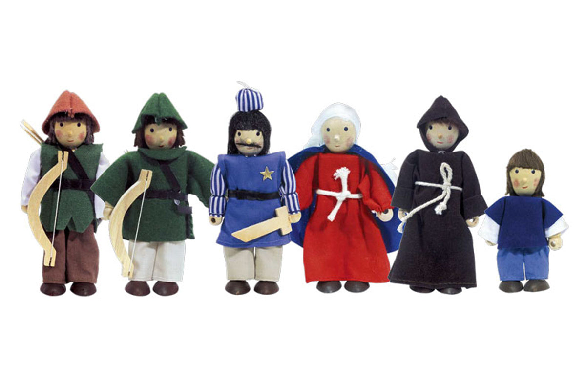 Coffret de mini-poupée articulée - Robin des Bois