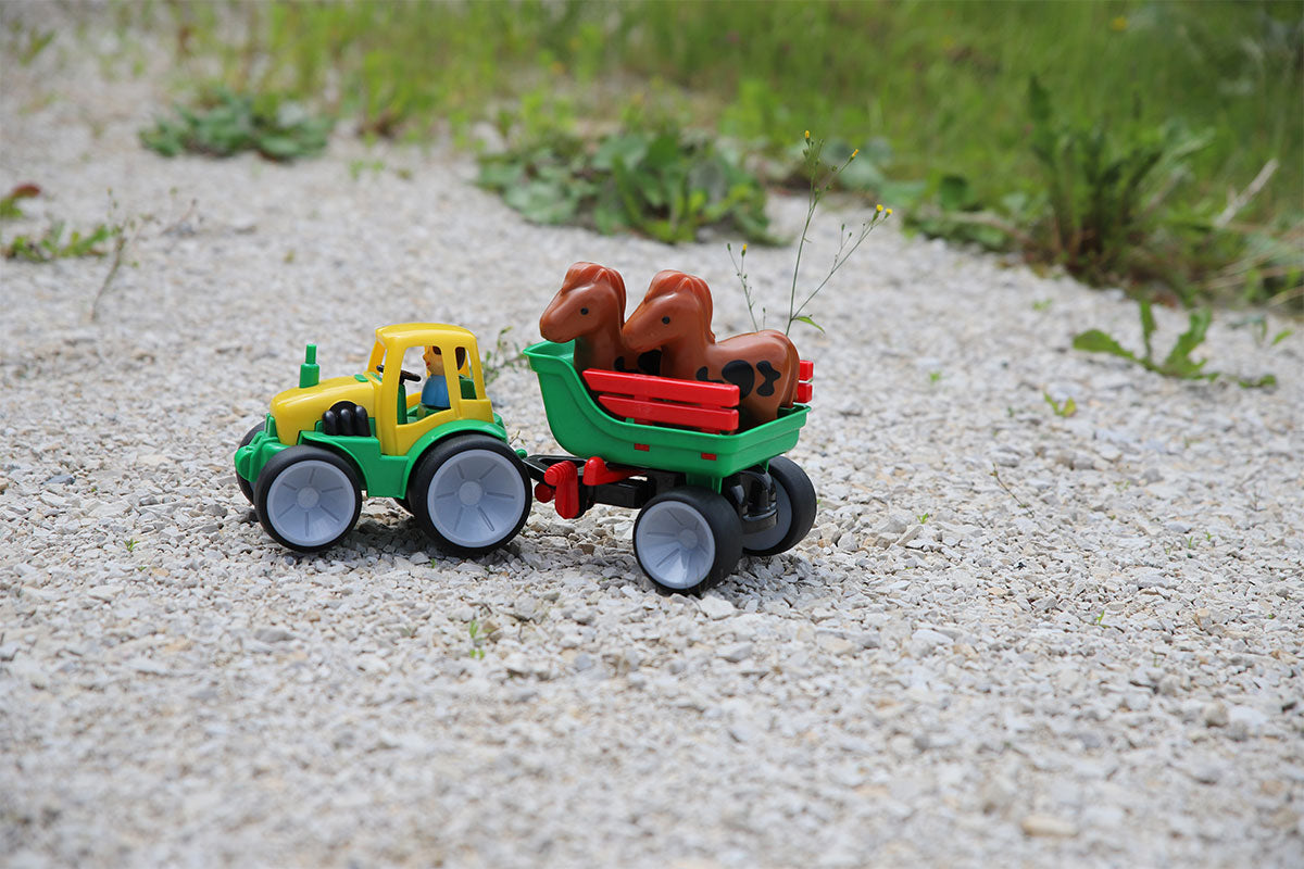 GOWI - Tracteur avec chevaux