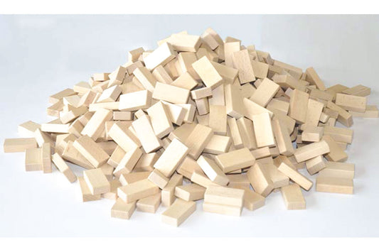 Fröbel Holzbausteine - Set 520 Babylon BLS GmbH, Kopernikusstraße 1, 74670 Forchtenberg; Kontakt: mail@bls.de