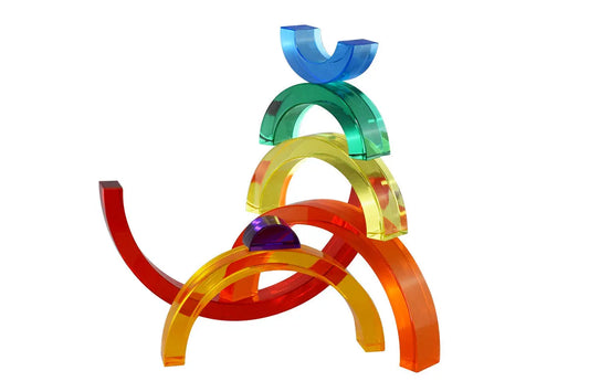 Lux Spielbausteine - Regenbogen - CHiLA ...einfach gutes Spielzeug!