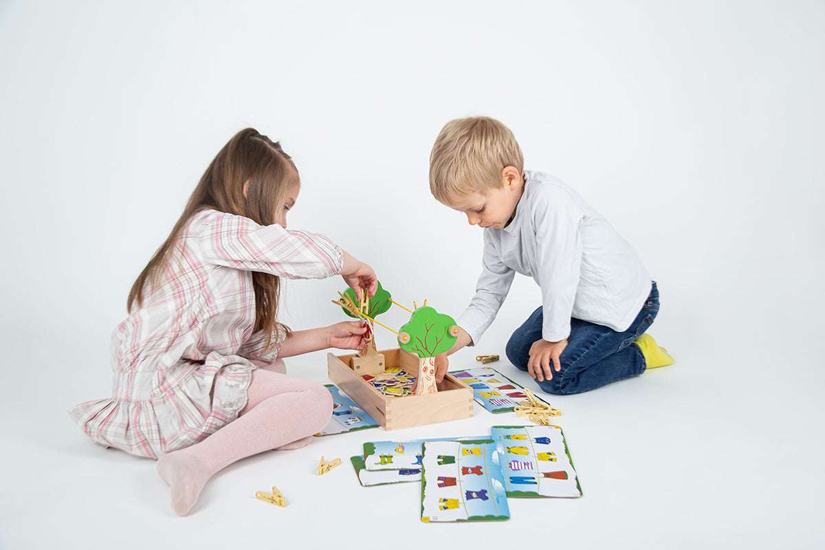 Wäscheleine Spiel Forchtenberger Puzzle & Spiele BLS GmbH, Kopernikusstraße 1, 74670 Forchtenberg; Kontakt: mail@bls.de