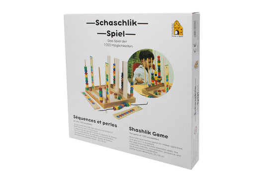 Schaschlikspiel Forchtenberger Puzzle & Spiele BLS GmbH, Kopernikusstraße 1, 74670 Forchtenberg; Kontakt: mail@bls.de