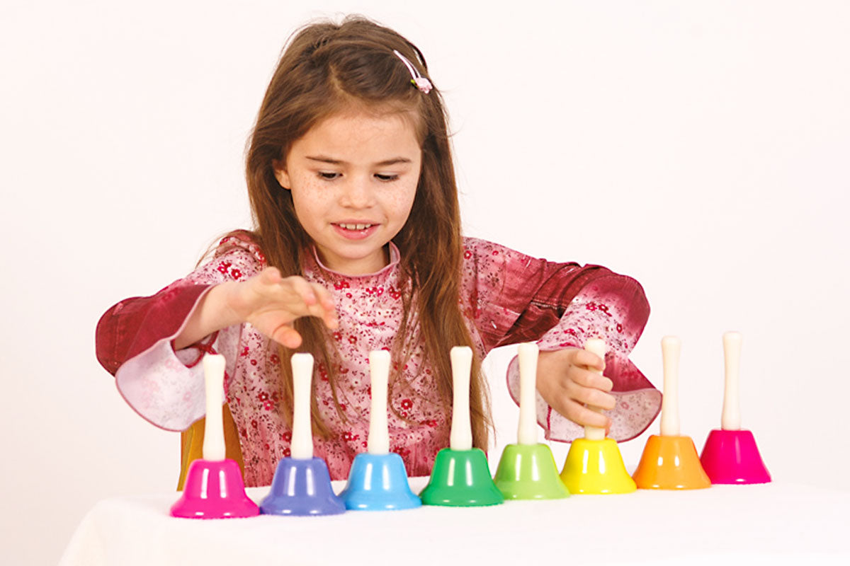 Rainbow Bell - Set 8 tirila instruments BLS GmbH, Kopernikusstraße 1, 74670 Forchtenberg; Kontakt: mail@bls.de