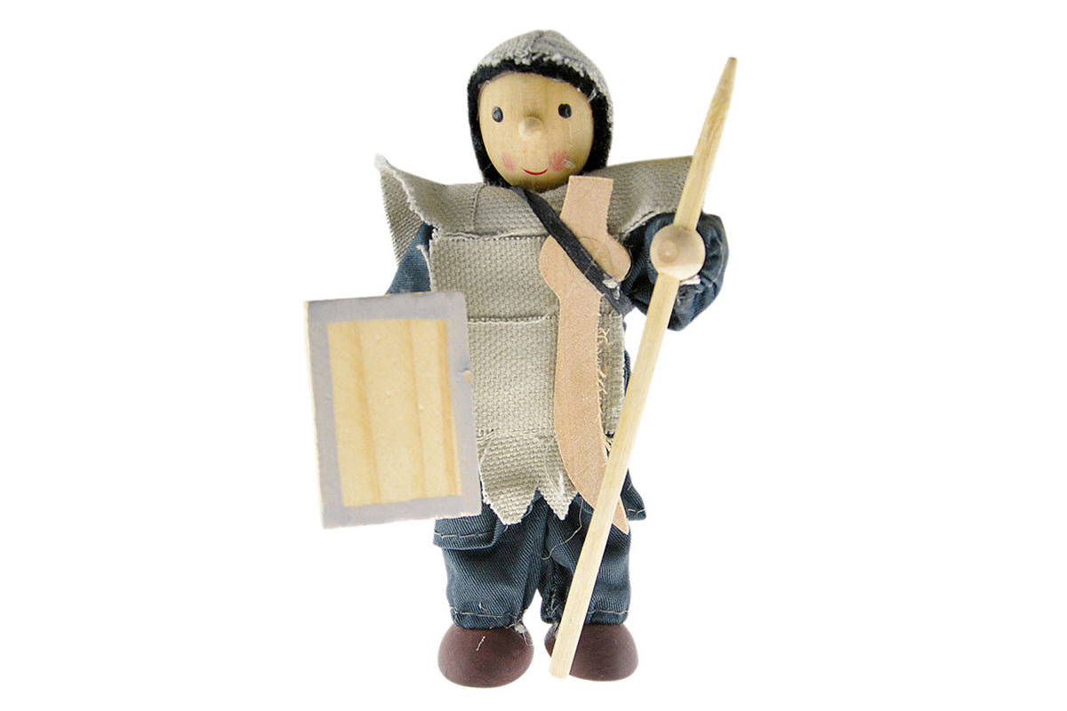 Winzling Biegepuppe - Römer Spartakus Blau Winzlinge® BLS GmbH, Kopernikusstraße 1, 74670 Forchtenberg; Kontakt: mail@bls.de