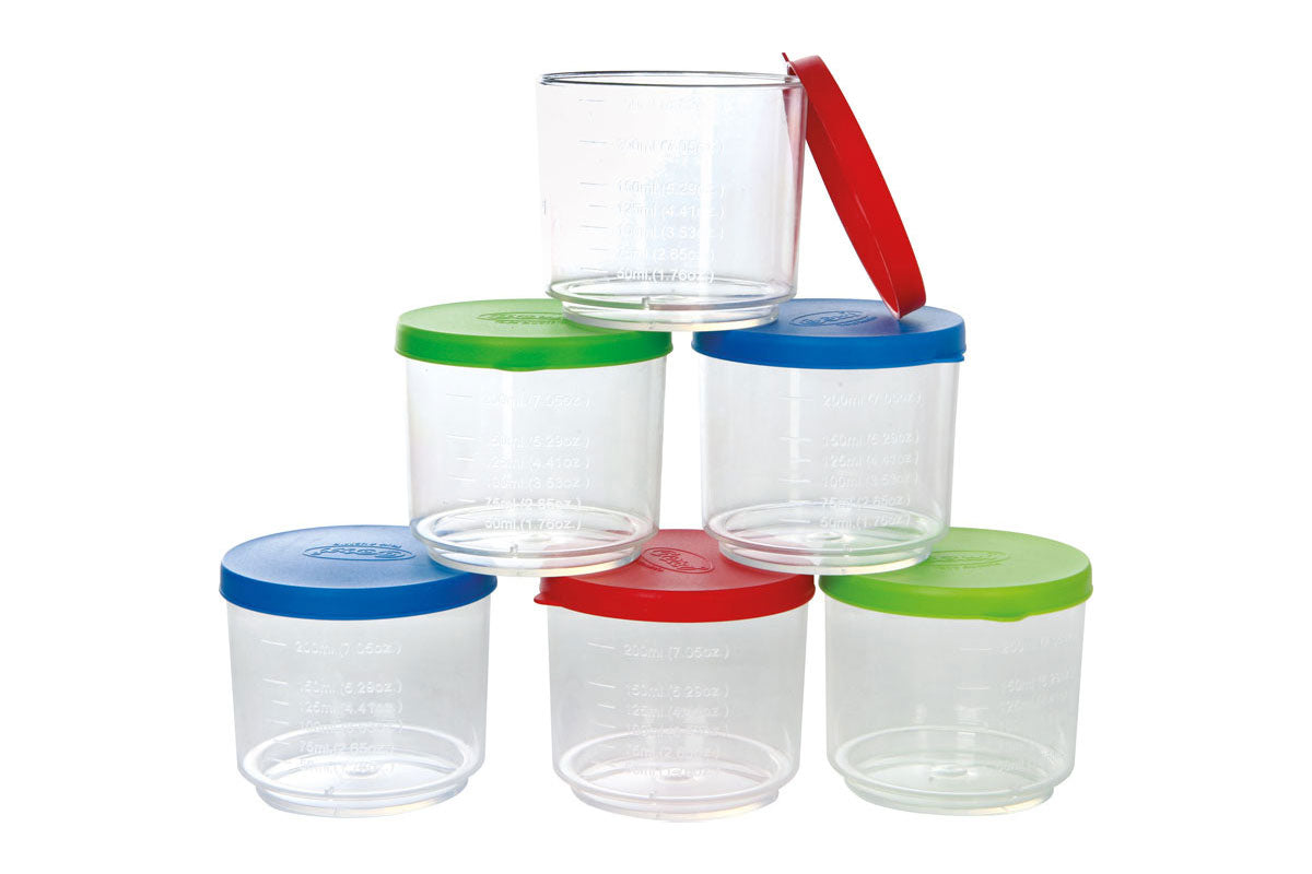 GOWI - Tasses à mesurer avec couvercles - Lot de 6