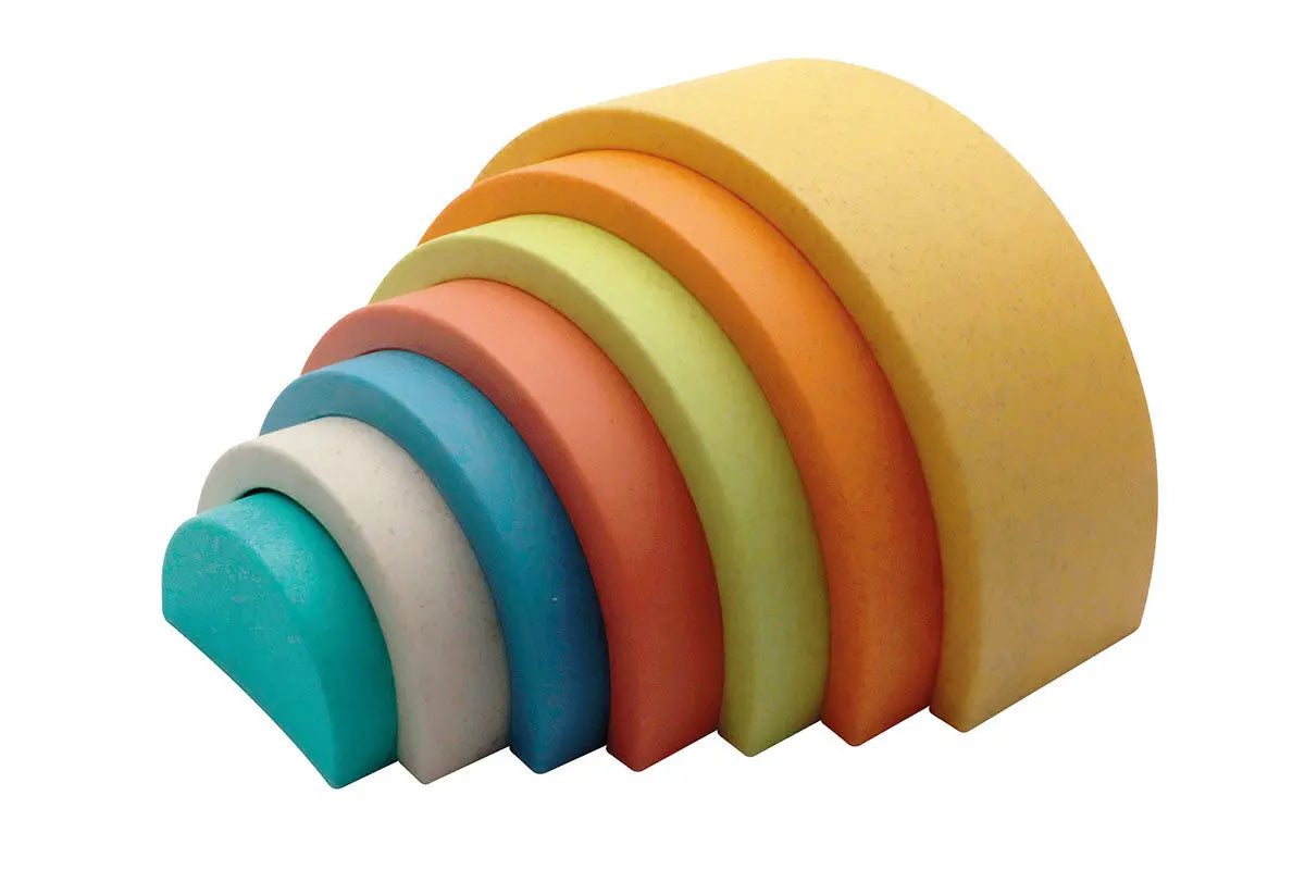 Bio - Regenbogen Stapler - CHiLA ...einfach gutes Spielzeug!