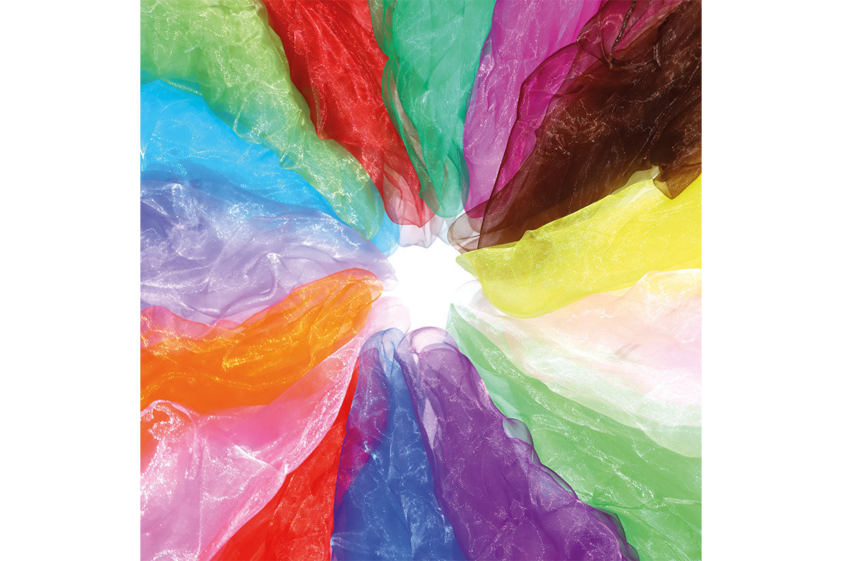 Rhythmiktücher Regenbogen - Set 15 - CHiLA ...einfach gutes Spielzeug!