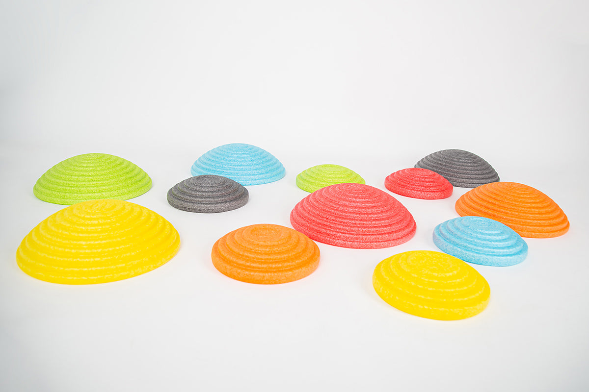 Pierres d'équilibre GOWI River Stones EPP pour enfants - Lot de 12