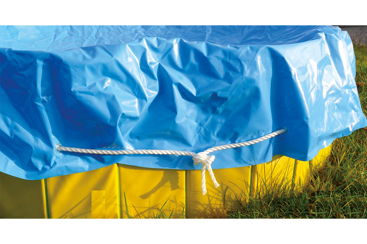 Abdeckplane für Falt-Planschbecken SportFit, BLS GmbH, Kopernikusstraße 1, 74670 Forchtenberg, mail@bls.net