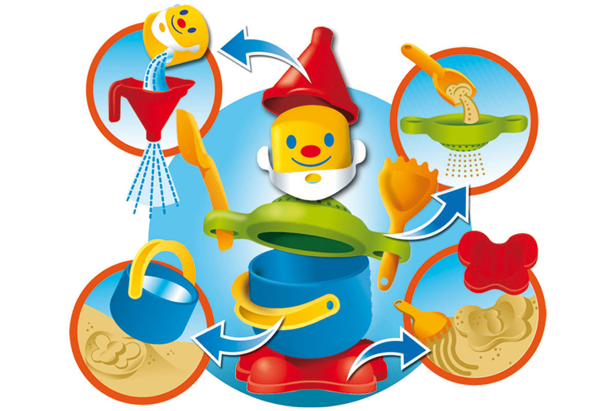 GOWI - Sand Set - Happy George GOWI® GOWI GmbH, Wertheimweg 12, 8630 Mariazell, Österreich; office@gowi.at