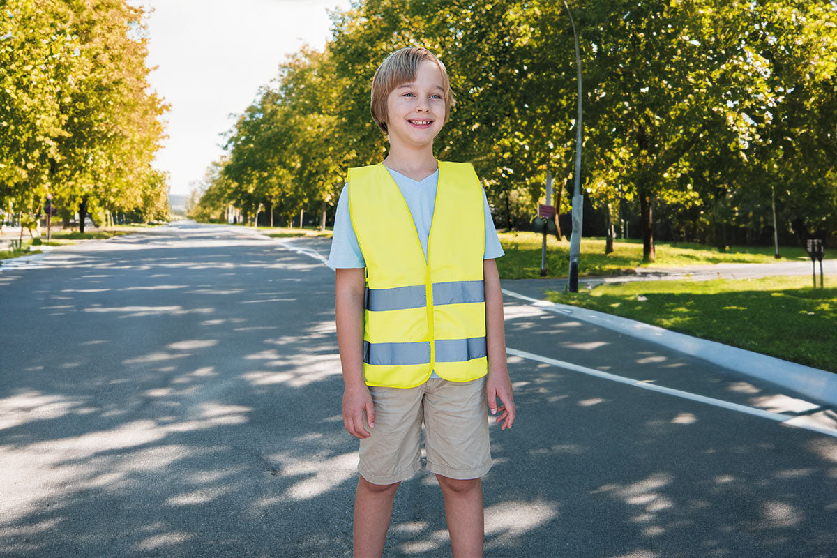 Warnweste - Kids SommerMobil BLS GmbH, Kopernikusstraße 1, 74670 Forchtenberg; Kontakt: mail@bls.de