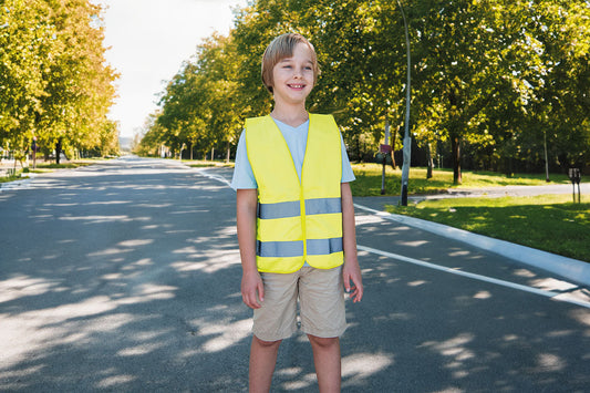 Warnweste - Kids SommerMobil BLS GmbH, Kopernikusstraße 1, 74670 Forchtenberg; Kontakt: mail@bls.de