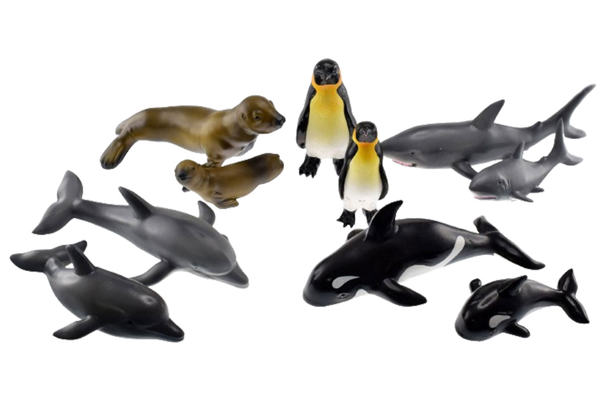 GOWI - Meerestiere Softy - Set 10 - CHiLA ...einfach gutes Spielzeug!