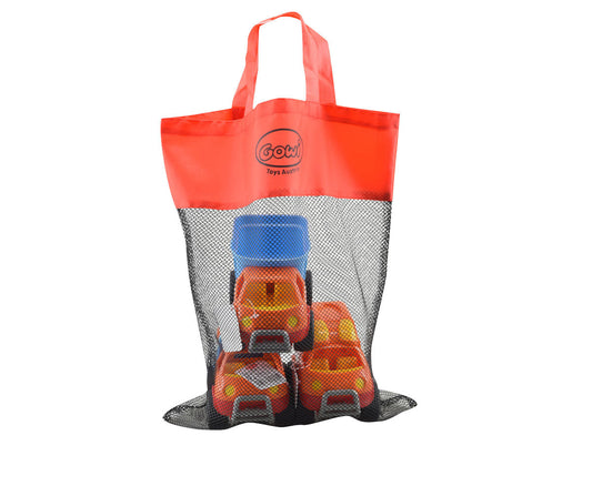 GOWI - Baustellenfahrzeuge in Netztasche GOWI® GOWI GmbH, Wertheimweg 12, 8630 Mariazell, Österreich; office@gowi.at