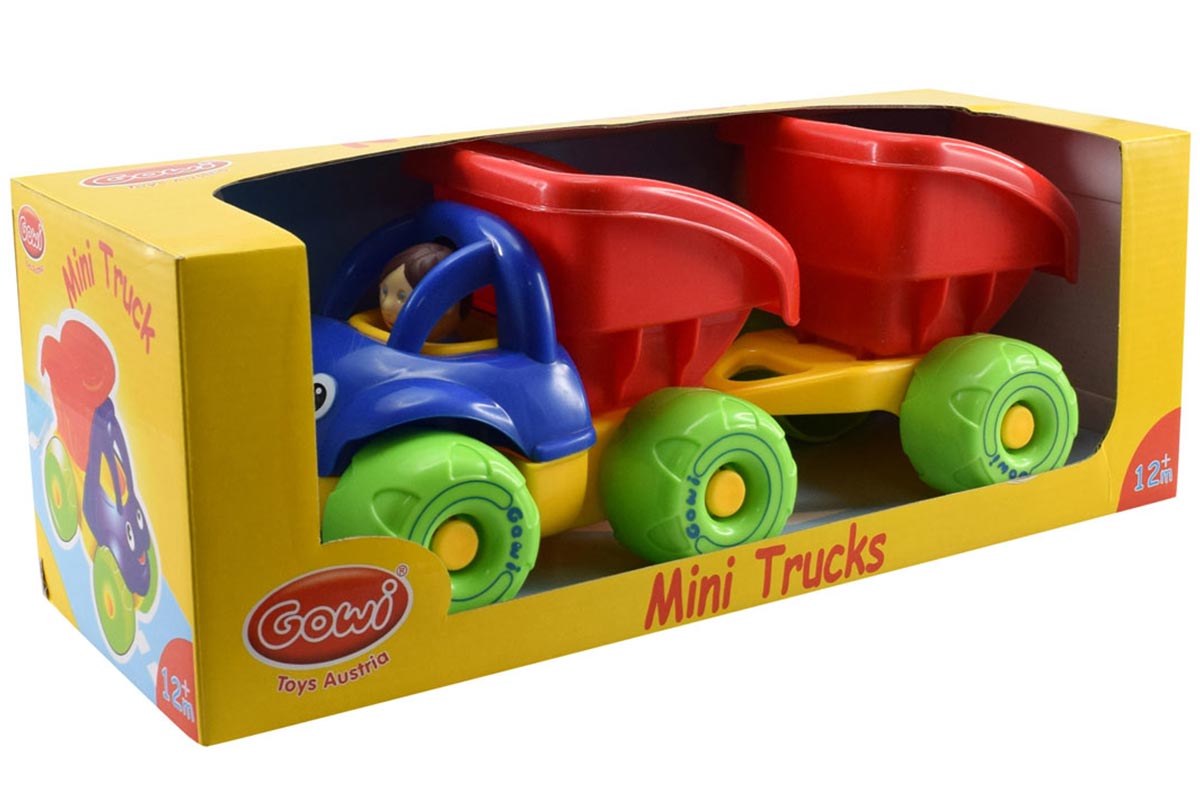 GOWI - Mini camion - Benne avec remorque