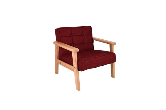 Kindersessel Chilly Rot/Blau