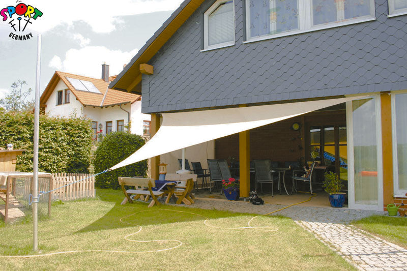 Sonnensegel Triangle - 5 x 5 x 5 Meter SportFit, BLS GmbH, Kopernikusstraße 1, 74670 Forchtenberg, mail@bls.net