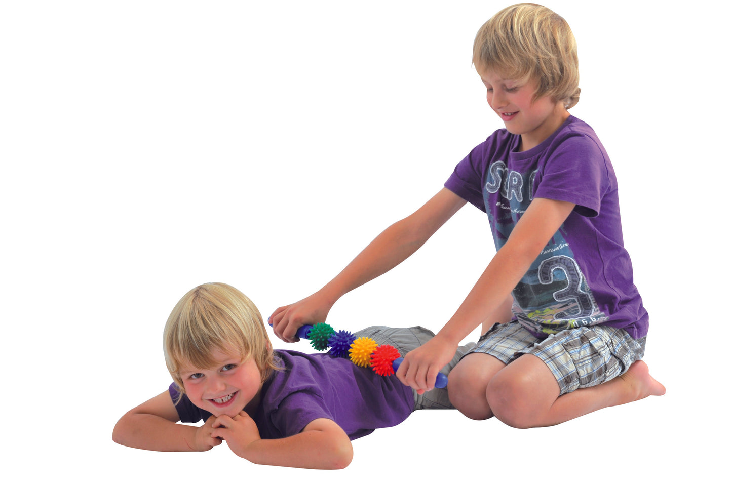 Massagestab Regenbogen SportFit, BLS GmbH, Kopernikusstraße 1, 74670 Forchtenberg, mail@bls.net