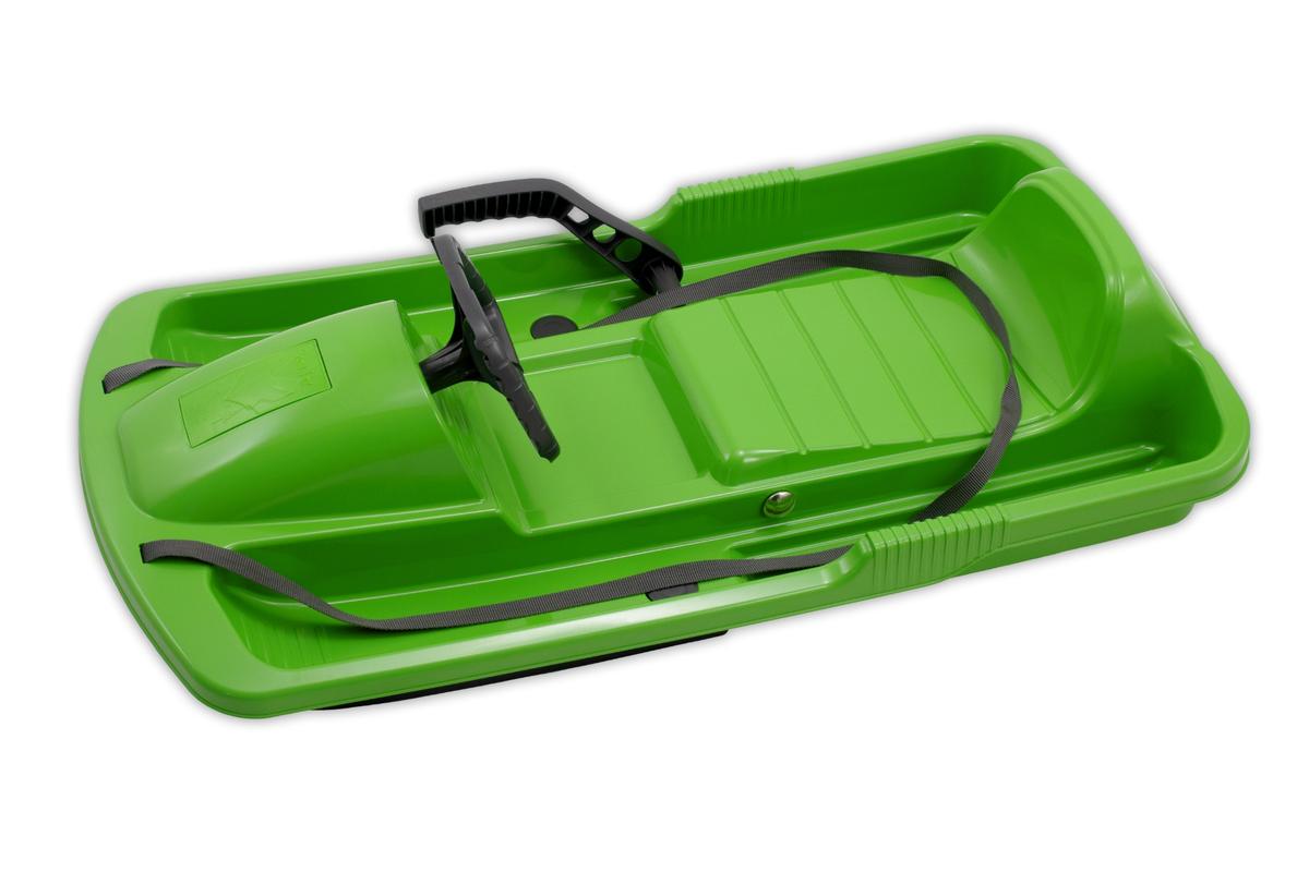 Luge KHW Snow Fox pour enfants avec frein et volant