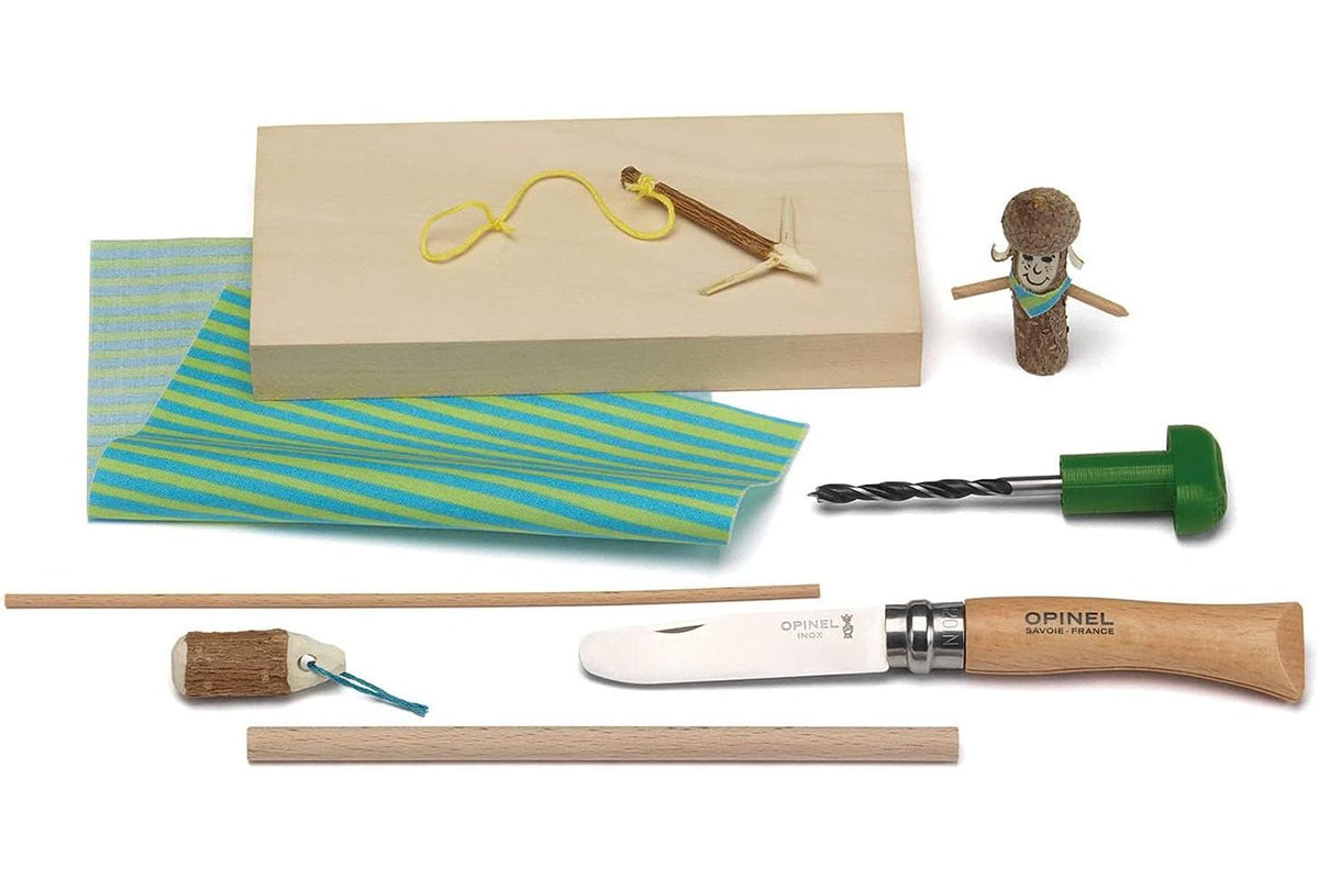 Ensemble complet de sculpture de boîte artisanale