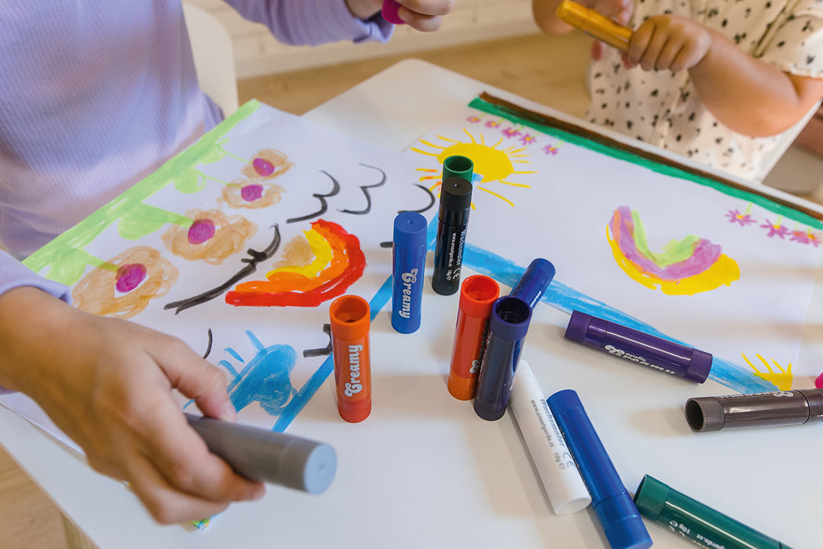 Wachsmaler Creamy  - Set 12 Avantgarde BLS GmbH, Kopernikusstraße 1, 74670 Forchtenberg; Kontakt: mail@bls.de