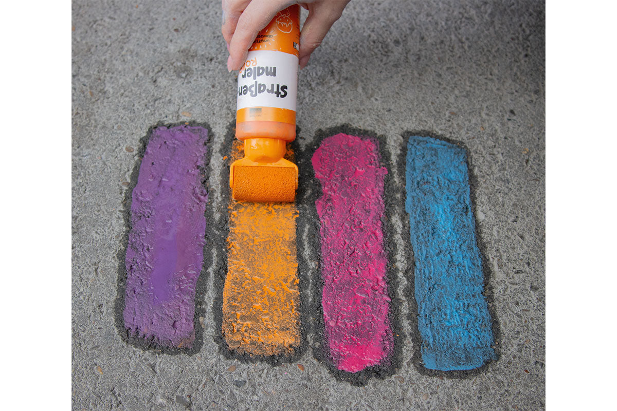 peintre de rue Roller 