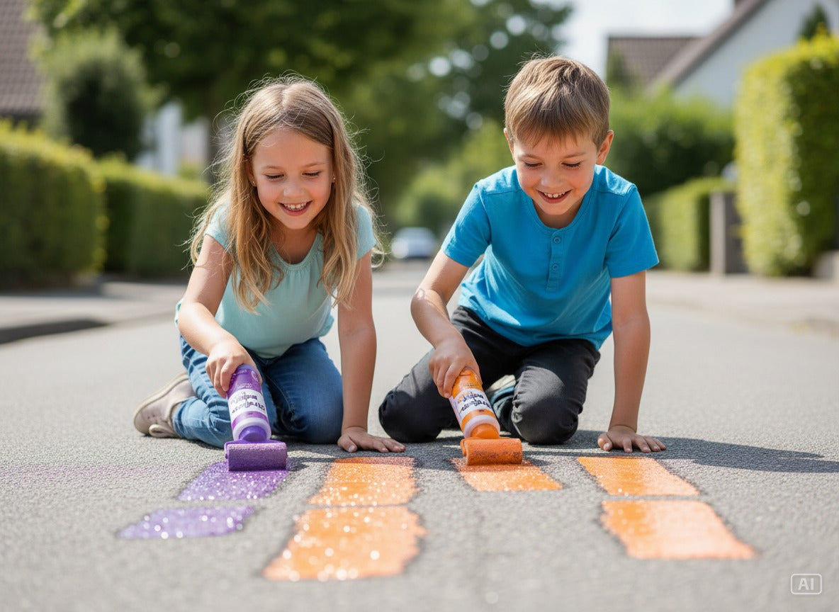 peintre de rue Roller 