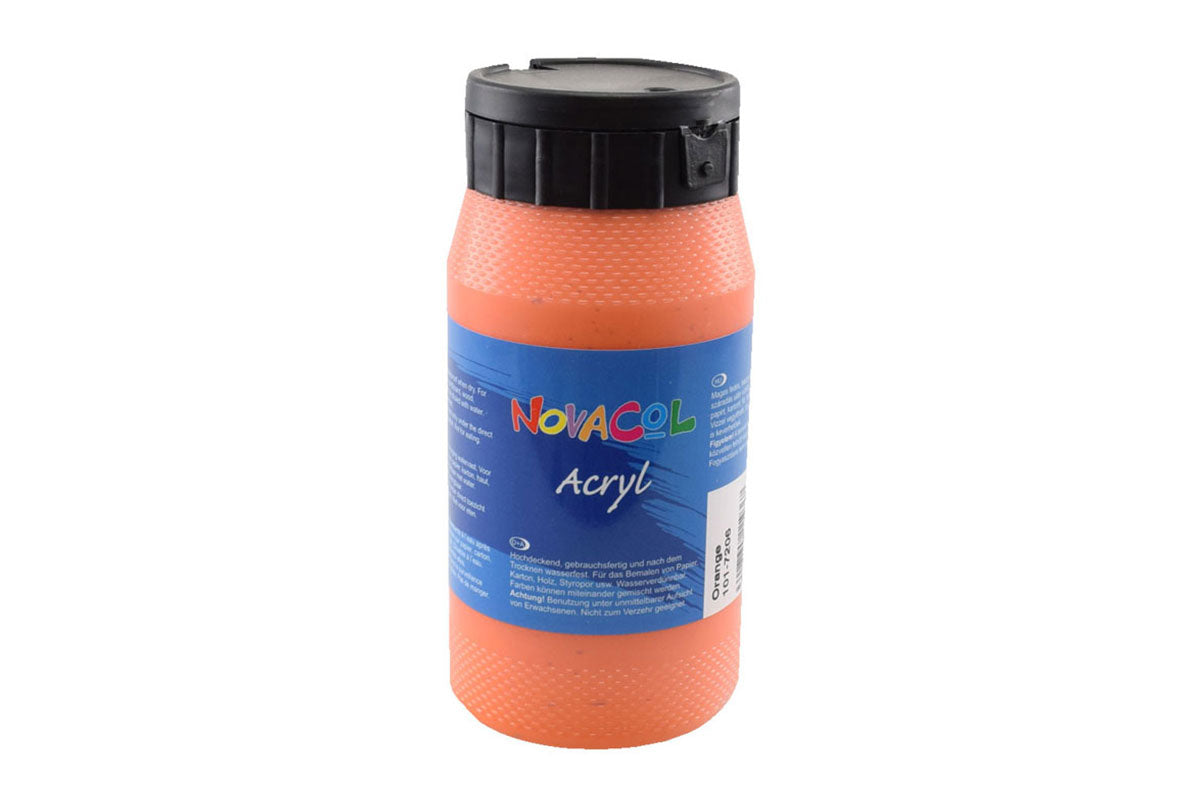 NOVACOL - Acryl 500 ml - orange Avantgarde BLS GmbH, Kopernikusstraße 1, 74670 Forchtenberg; Kontakt: mail@bls.de