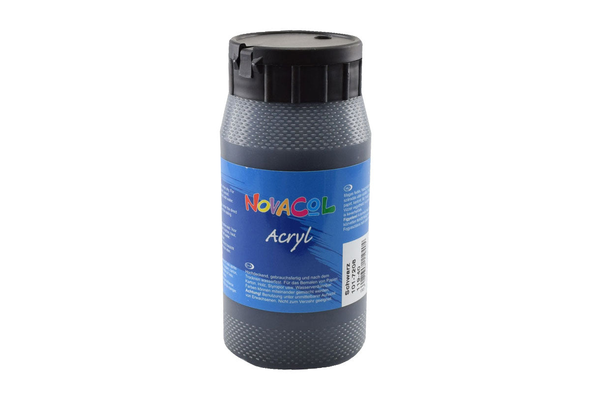 NOVACOL - Acryl 500 ml - schwarz Avantgarde BLS GmbH, Kopernikusstraße 1, 74670 Forchtenberg; Kontakt: mail@bls.de