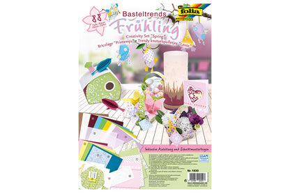 Basteltrends Frühjahr Kreativset 88-teilig