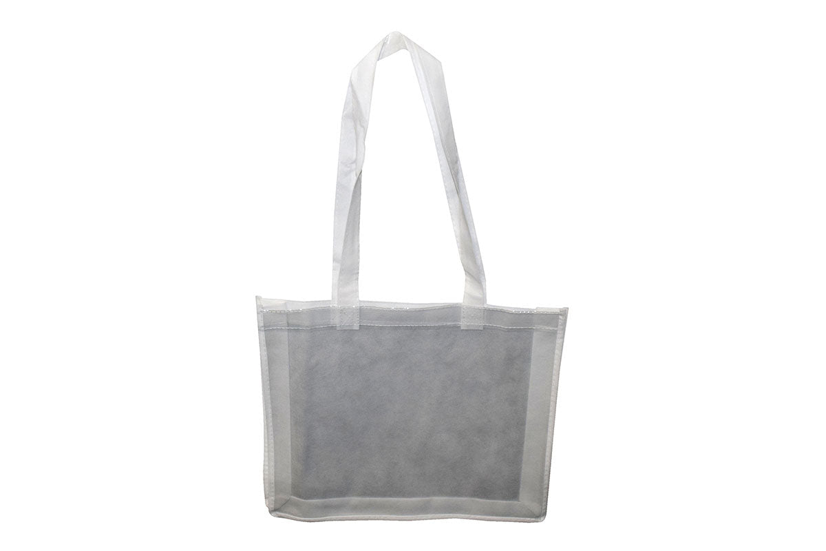 Stoffpapiertasche - Weiß Avantgarde BLS GmbH, Kopernikusstraße 1, 74670 Forchtenberg; Kontakt: mail@bls.de