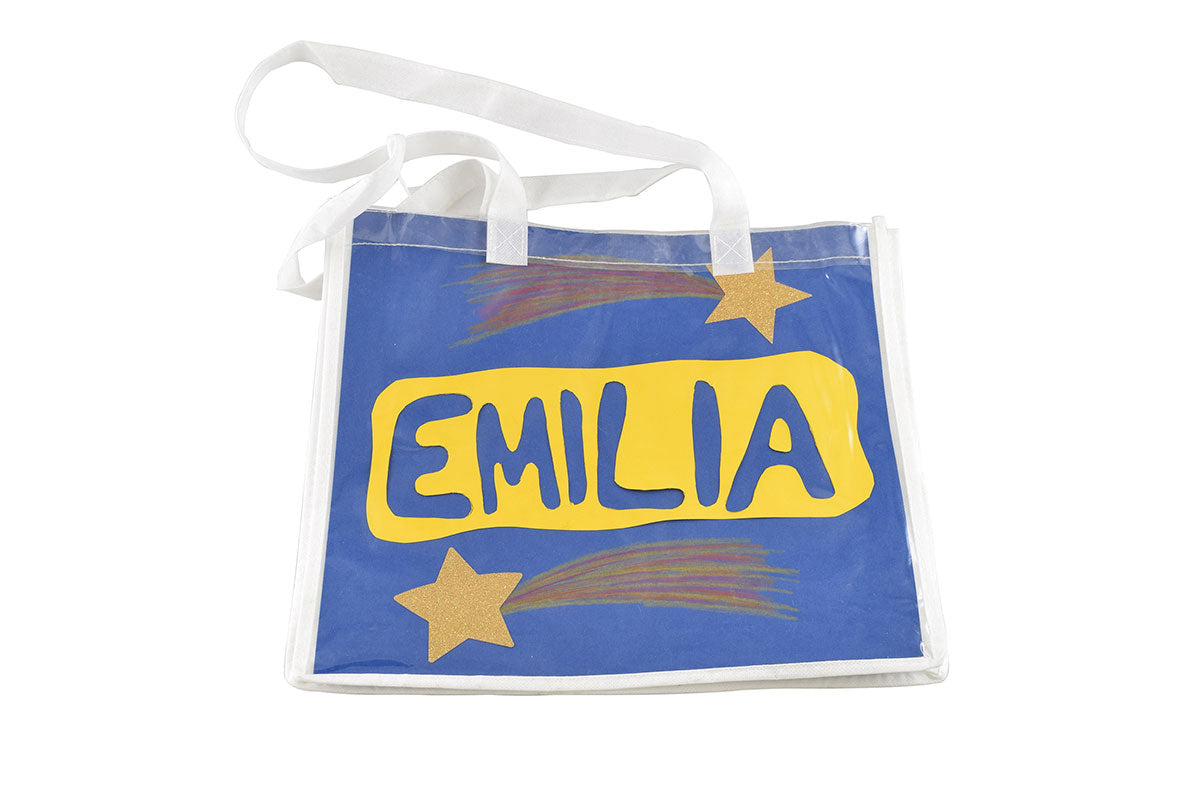 Stoffpapiertasche - Weiß Avantgarde BLS GmbH, Kopernikusstraße 1, 74670 Forchtenberg; Kontakt: mail@bls.de