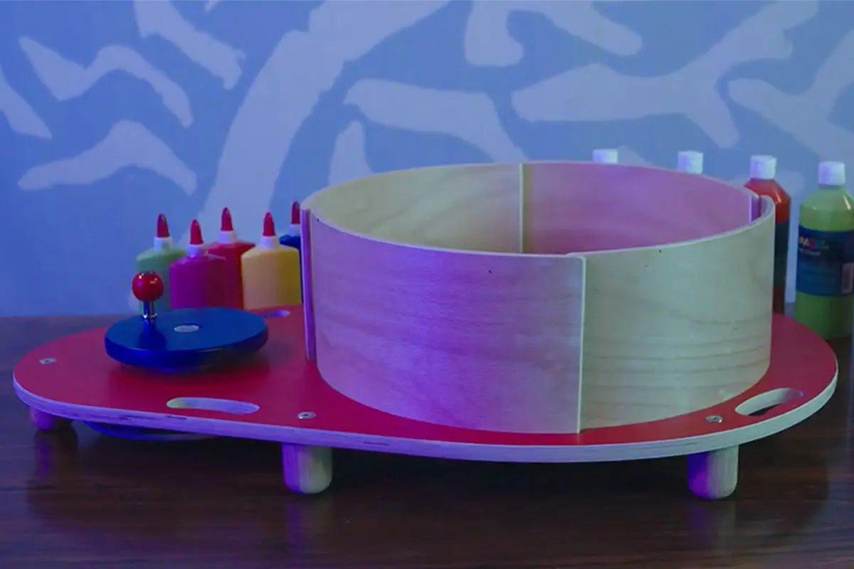 Farborgel - Holz - Farbschleuder - CHiLA ...einfach gutes Spielzeug!