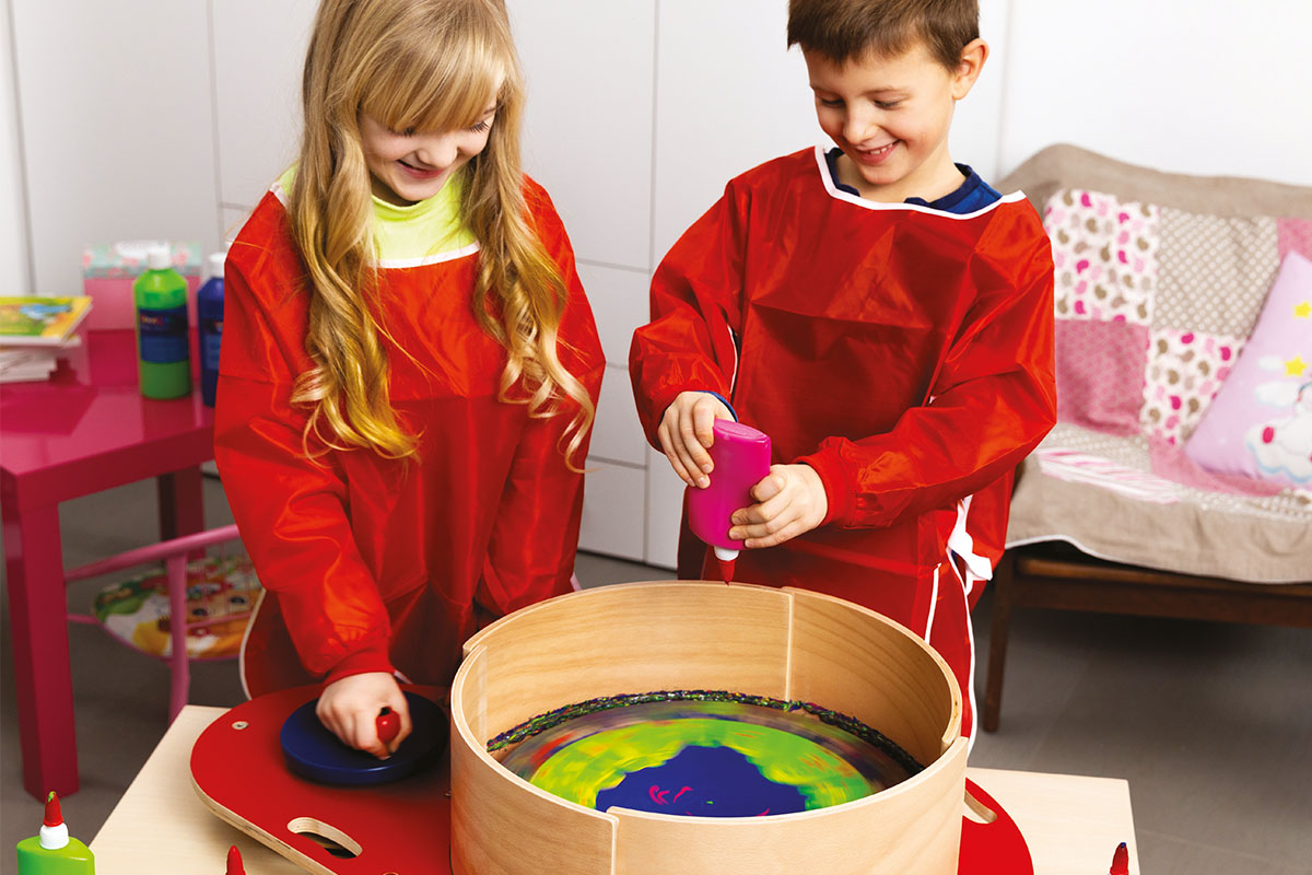 Farborgel - Holz - Farbschleuder Avantgarde BLS GmbH, Kopernikusstraße 1, 74670 Forchtenberg; Kontakt: mail@bls.de