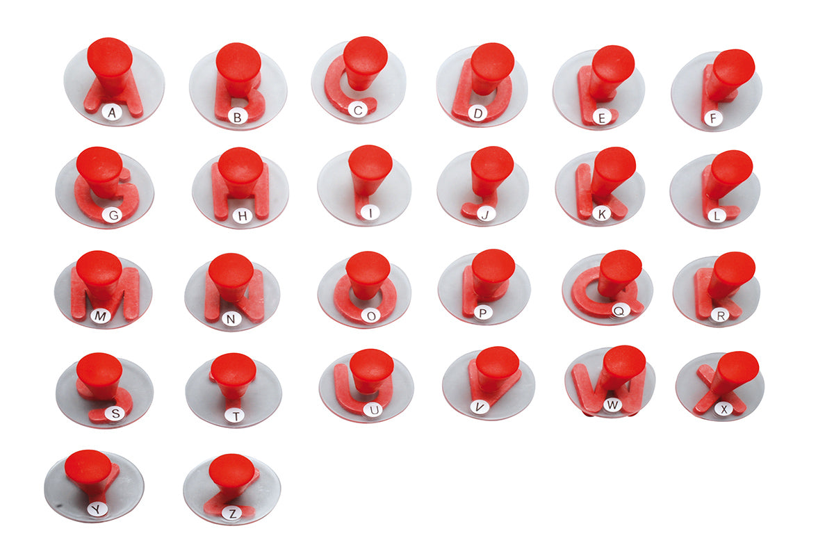 Méga ensemble de tampons alphabet majuscules