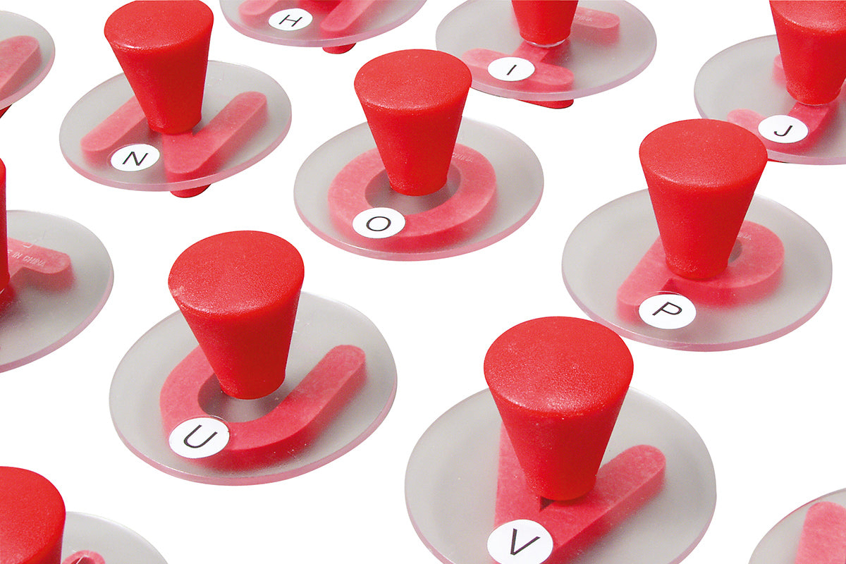 Méga ensemble de tampons alphabet majuscules