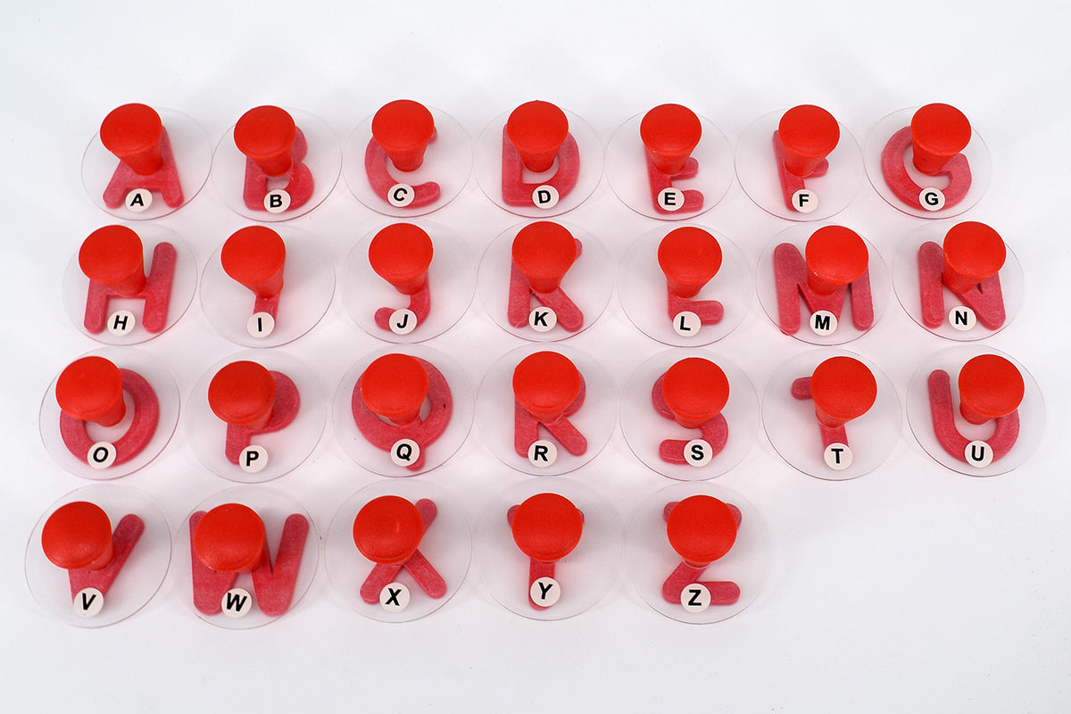 Méga ensemble de tampons alphabet majuscules