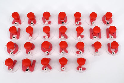 Méga ensemble de tampons alphabet majuscules